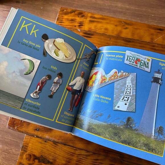 All About Cities ABC In Miami English/Spanish Hardcover Book - Picture 3 of 7